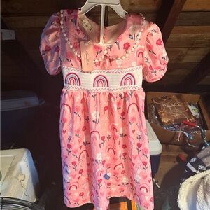 Marie Nicole pretty pink dress kids